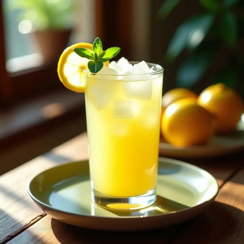 Gazpacho de Limón y Menta Sin Azúcar: Refresco Andaluz en 10 Minutos