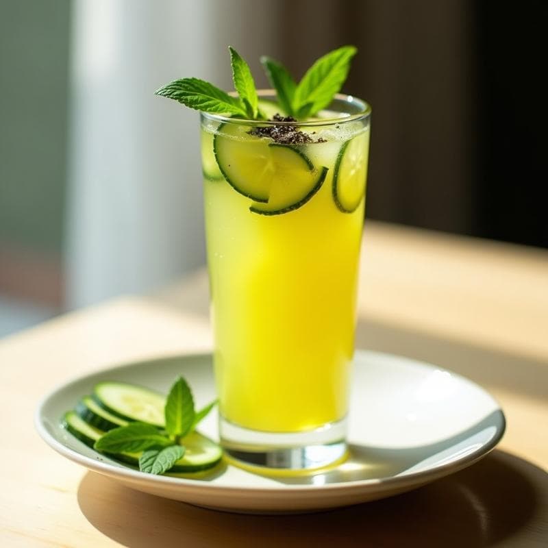 Gazpacho de Limón y Jengibre con Algas: Receta Fresca y Detox en 10 Minutos