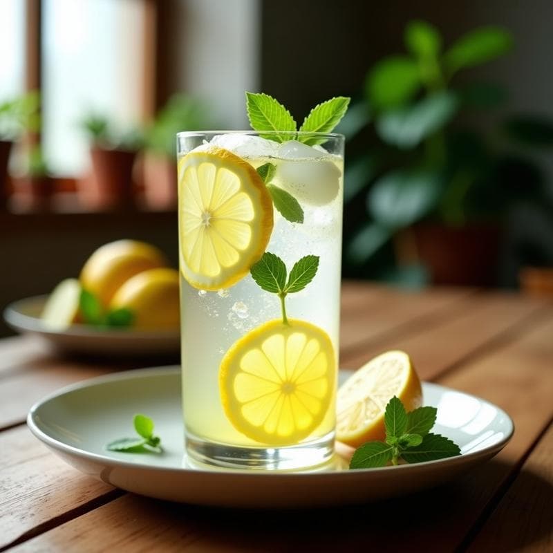 Gazo de Limón y Jengibre: Receta Energizante Sin Azúcar para el Día a Día
