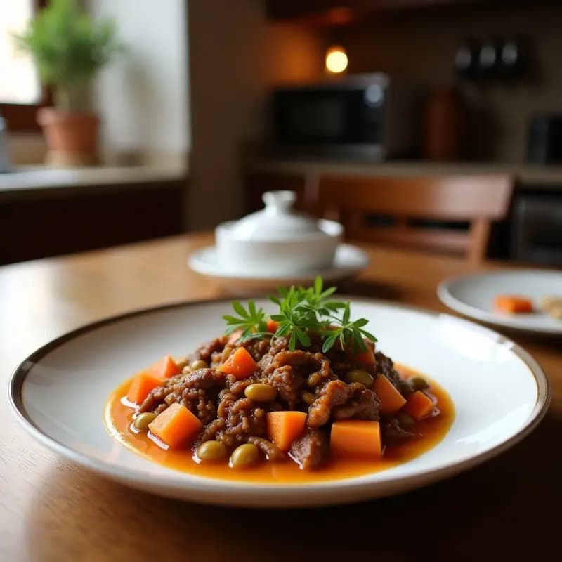 Gazo de Ternera Estofado: Receta Tradicional Andaluz en Olla Rápida