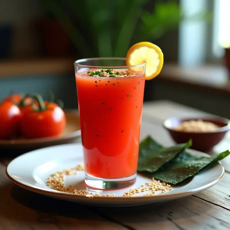 Gazpacho de Algas Marinas: Receta Vegana Fría con Toque Umami en 15 Minutos