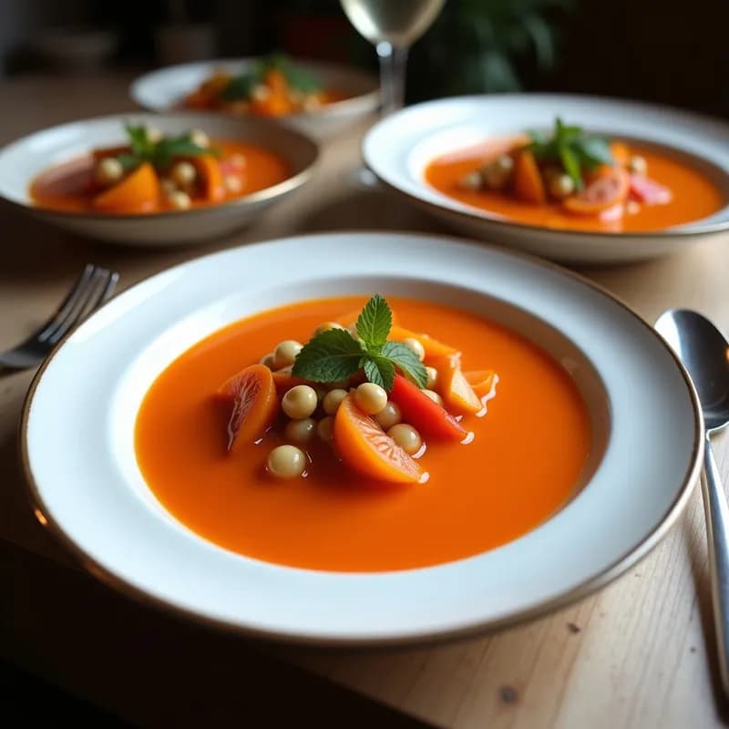 Gazpacho Andaluz con Algas Ahumadas: Receta Fría, Refrescante y Alta en Omega-3