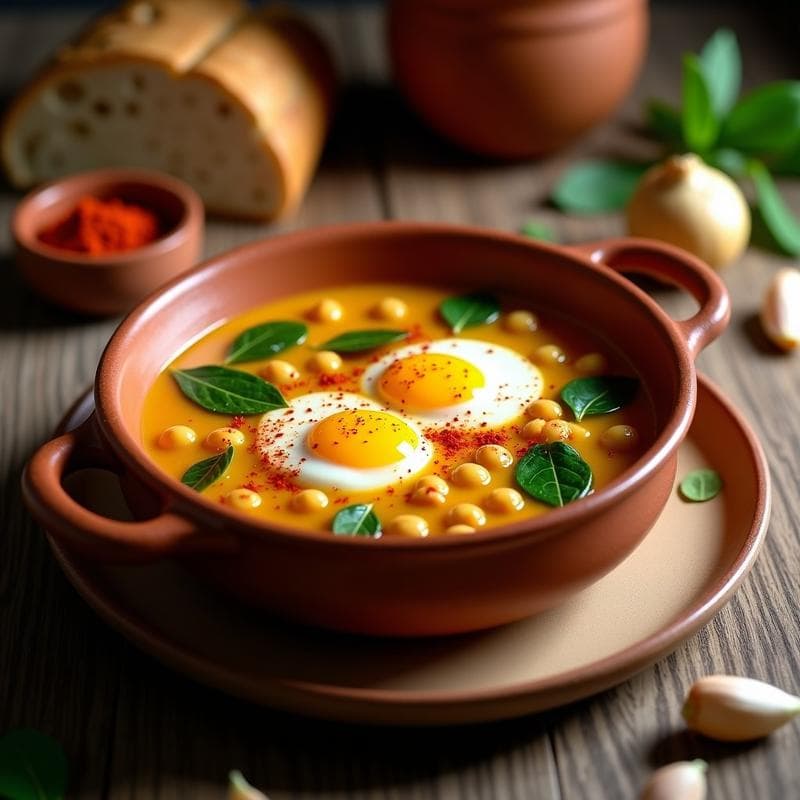 Gazpacho Manchego con Espinacas y Garbanzos: Receta Tradicional de la Mancha en 30 Minutos