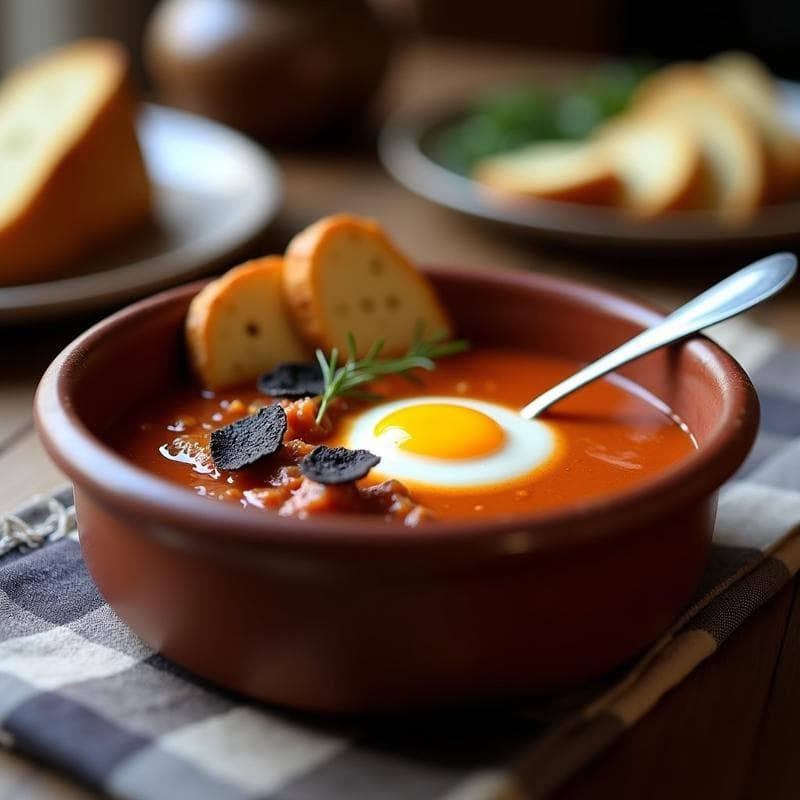 Gazpacho Manchego con Ternera Trufado: Receta Tradicional de Invierno en Olla Exprés