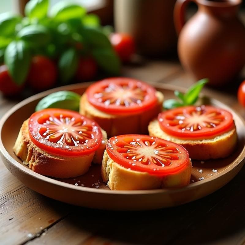 Gazoleo Andaluz: Receta Tradicional de Pan con Tomate y Aceite en 10 Minutos