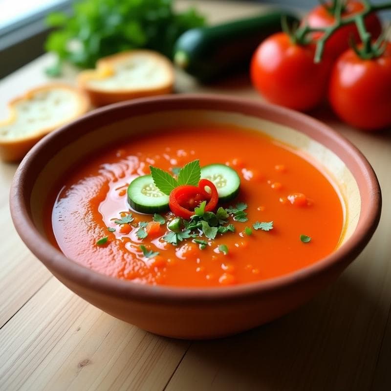 Gazpacho Andaluz: Receta Tradicional y Fresca para Aperitivos de Verano