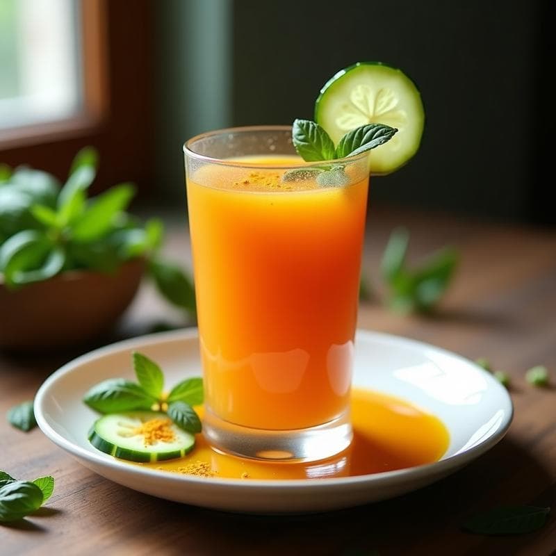 Gazpacho Andaluz con Cúrcuma y Jengibre: Receta Detox y Antiinflamatoria en 10 Minutos
