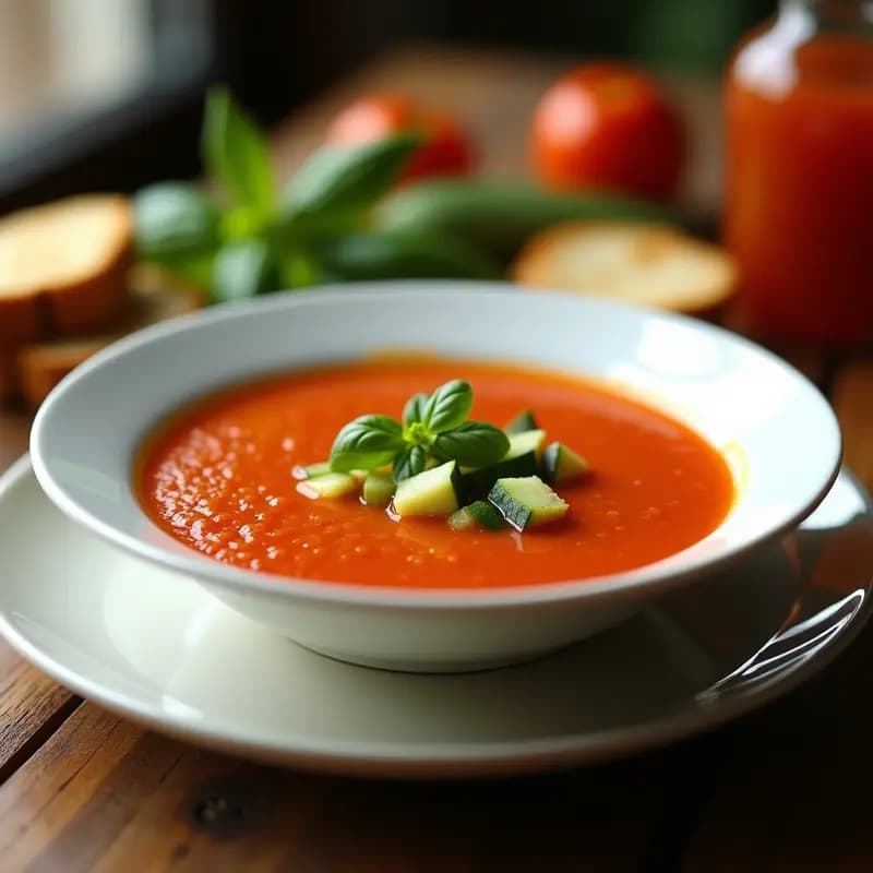 Gazpacho Andaluz Fermentado: Receta Tradicional con Toque Probiótico y Sabores Intensos