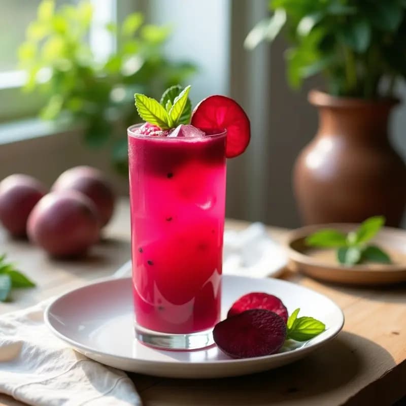 Gazpacho de Remolacha Andaluz: Receta Crudivegana en 10 Minutos con Alto Contenido en Antioxidantes