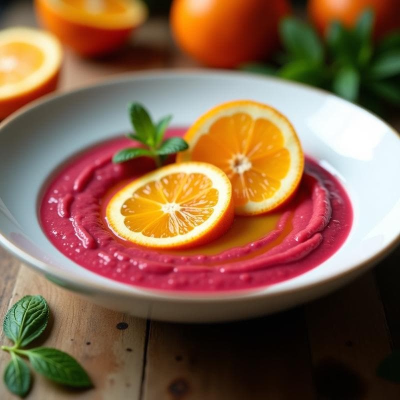 Gazpacho de Remolacha y Naranja: Receta Andaluza sin Gluten y Alta en Vitamina C