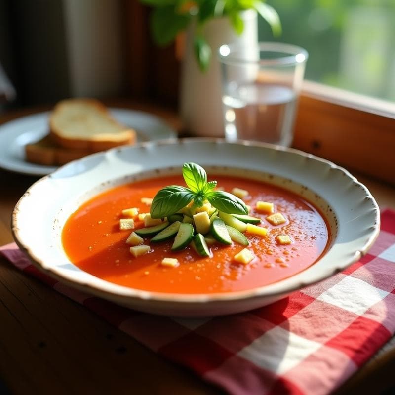 Gazpacho Andaluz: Receta Tradicional con Trucos de Abuela para el Mejor Sabor