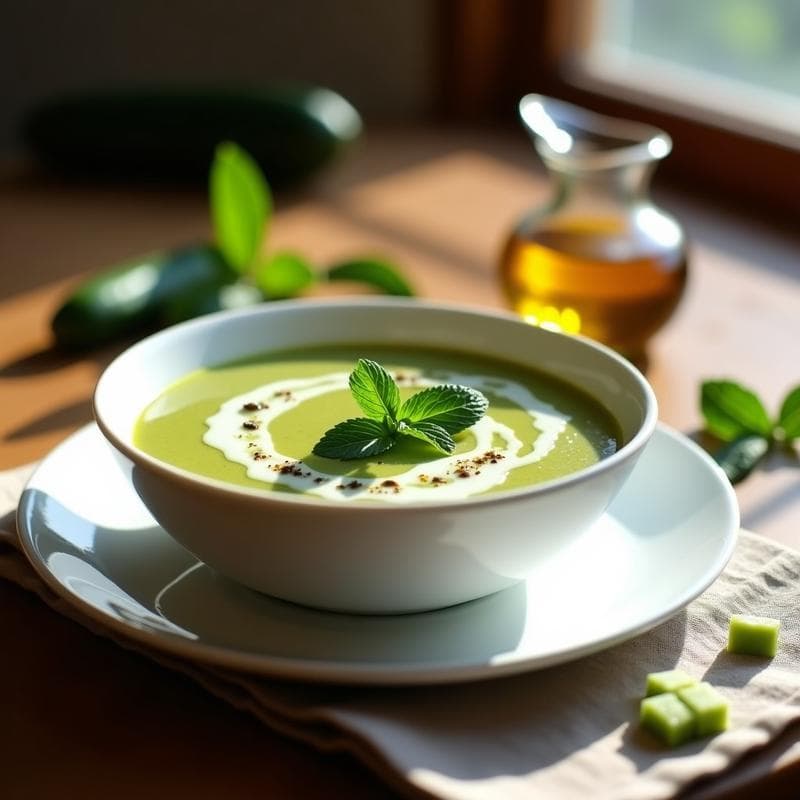 Gazpacho Andaluz Trufado: Receta Sin Tomate con Aceite de Oliva Virgen Extra