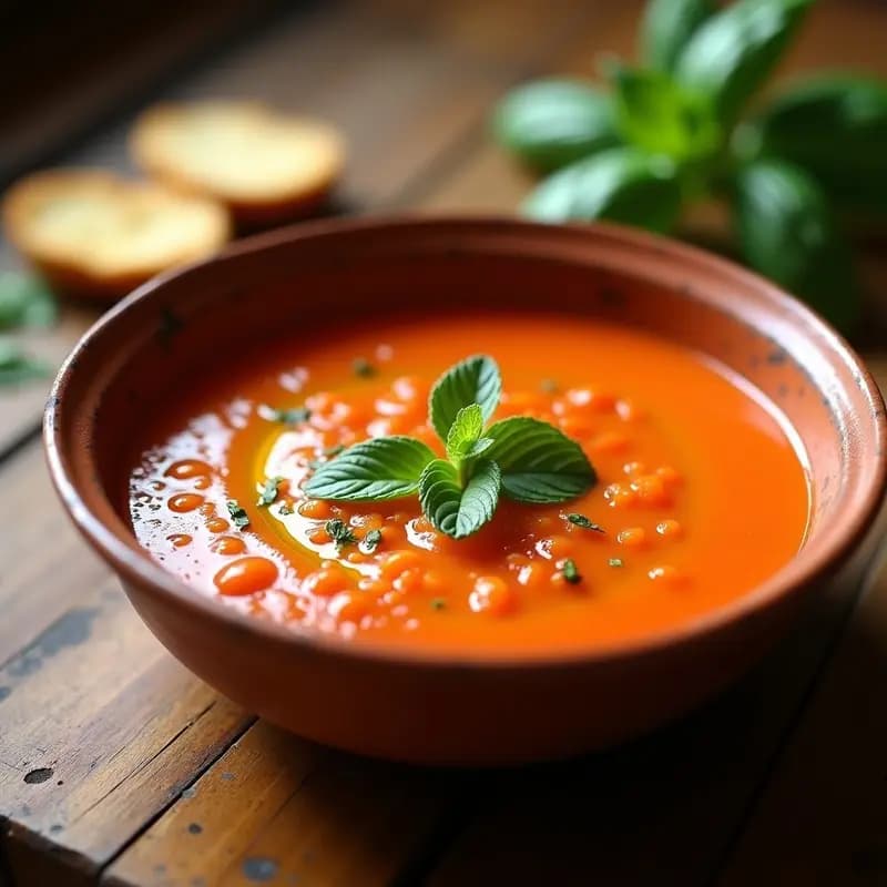 Gazpacho Extremeño con Tomate, Pepino y Ajo: Receta Fría para el Verano
