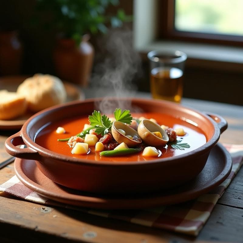 Gazpacho Gallego con Pulpo y Almejas: Receta Auténtica y Ultraproteica en 30 Minutos