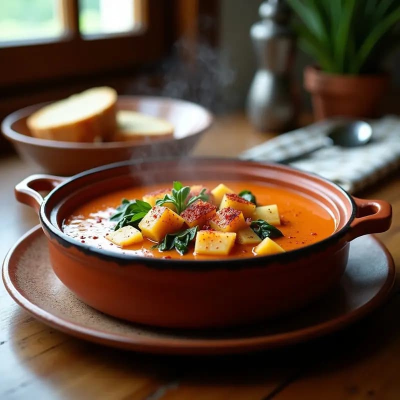Gazpacho Gallego con Pulpo en Conserva: Receta Tradicional Rápida y Económica