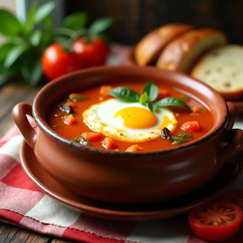 Gazpacho Manchego: Sopa Caliente con Pan, Tomate y Verduras al Estilo de La Mancha