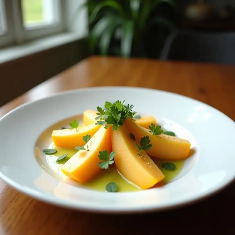 Gazpacho de Melón y Pepino con Toque de Jengibre: Sopa Fría Veraniega en 10 Minutos