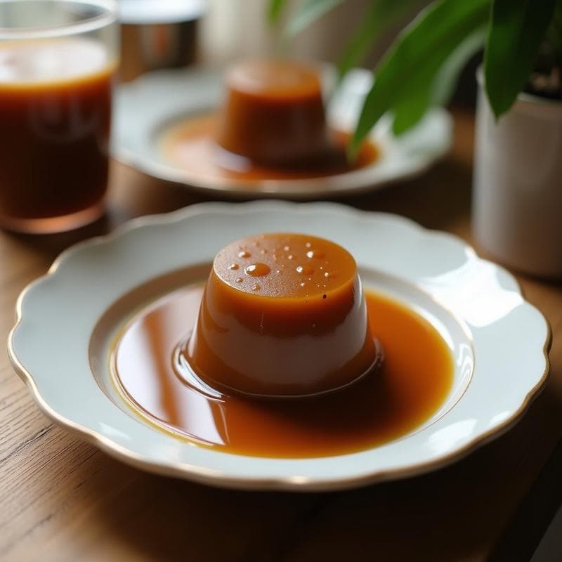 Gelatina de Café con Aceite de Coco: Postre Keto y Energético Sin Azúcar