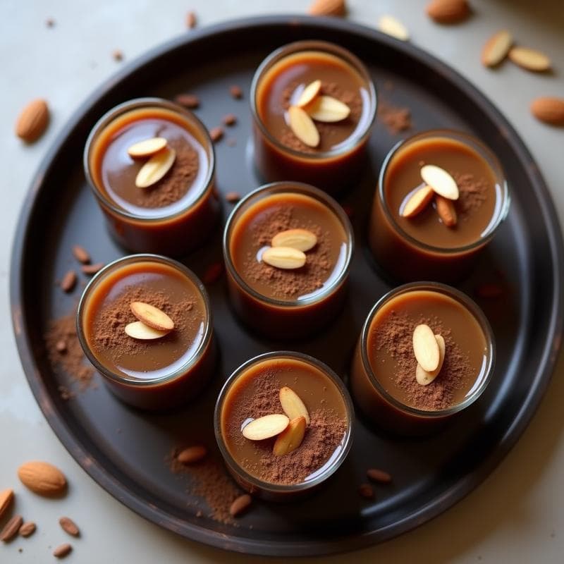 Gelatina de Cápsulas de Café y Leche de Almendras: Postre Keto con Efecto Energizante