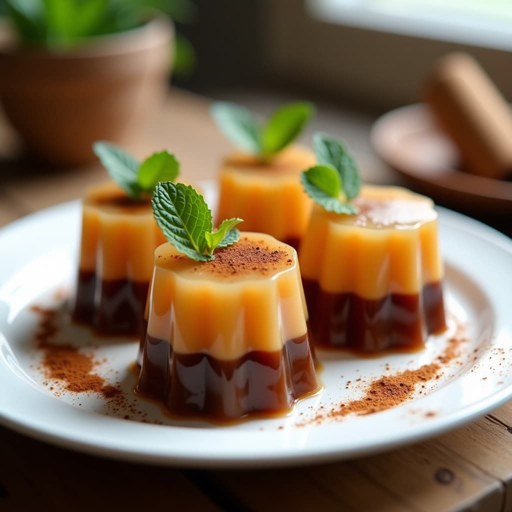 Gelatina de Café y Leche de Tigre: Postre Peruano con Toque de Rapidín en Thermomix