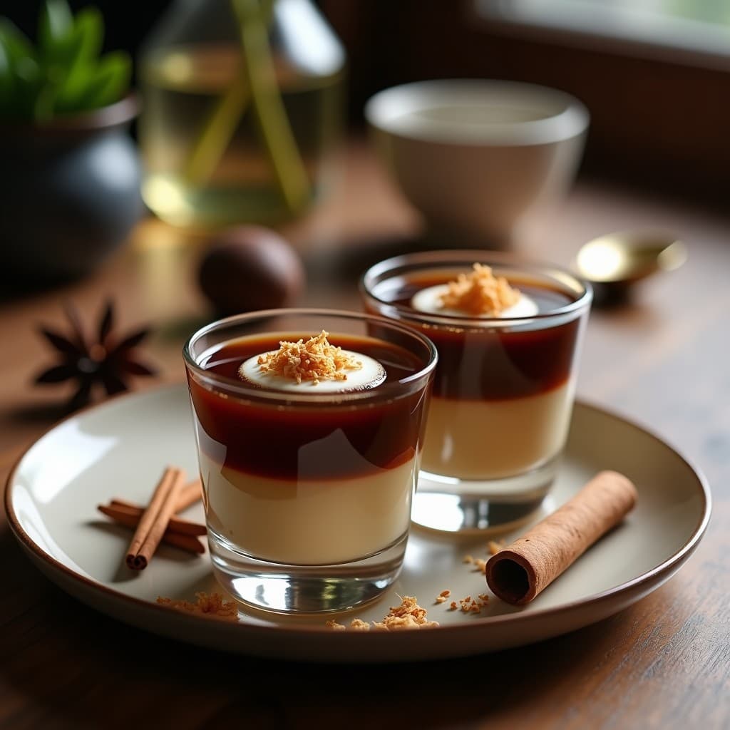 Gelatina de Café Vietnamese con Leche Condensada: Postre Sin Horno y Sin Gluten