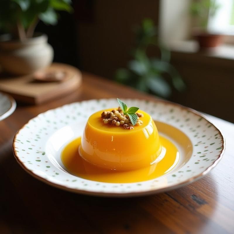 Gelatina de Maracuyá y Coco con Semillas de Chía: Postre Vegano sin Gelatina Animal