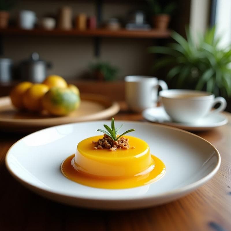 Gelatina de Maracuyá y Oolong: Postre Chino Sin Azúcar y Rico en Antioxidantes