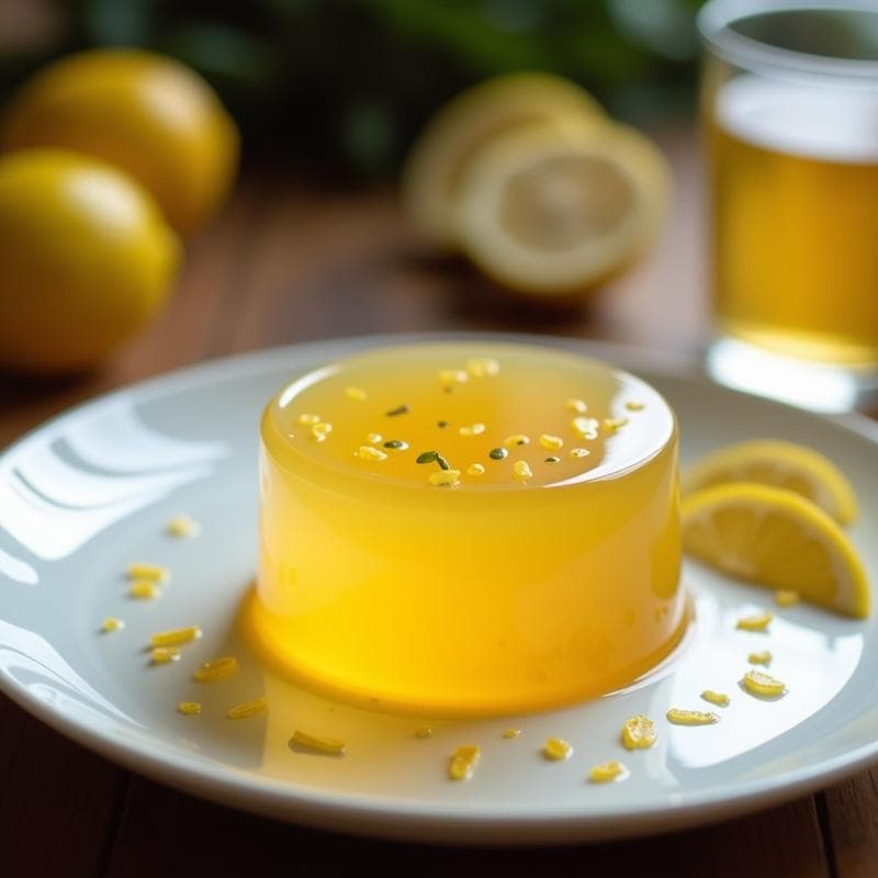 Gelatina de Té de Muña y Limón: Postre Peruano Sin Azúcar y Digestivo en 4 Ingredientes