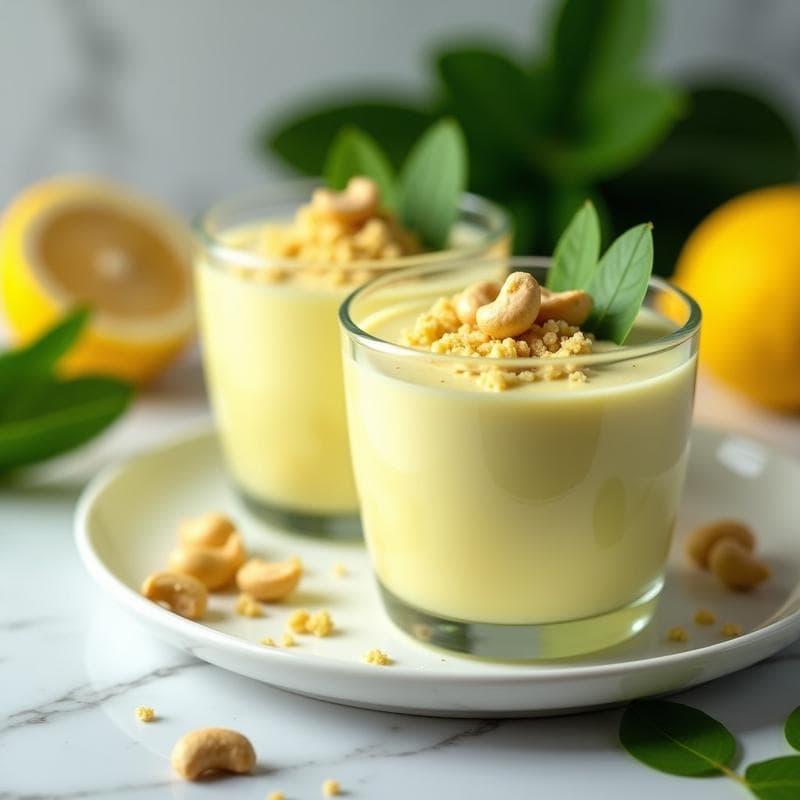 Gelato de Aloe Vera y Limón Verbena: Postre Vegano Sin Azúcar con Toque Detox