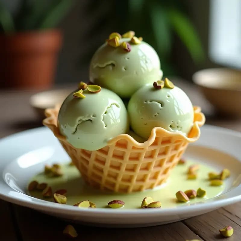 Gelato de Matcha y Bianco: Postre Italiano Sin Azúcar y Alto en Antioxidantes