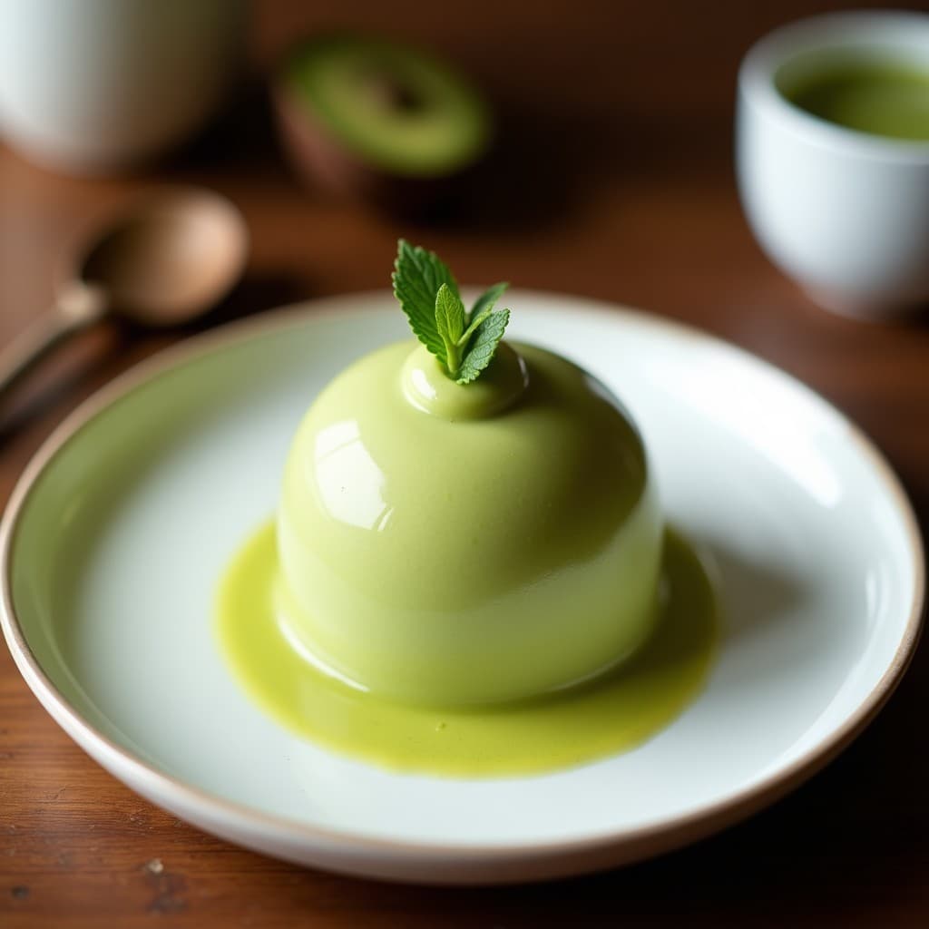 Gelato de Matcha y Leche de Cáñamo: Postre Vegano Sin Azúcar y Rico en Antioxidantes