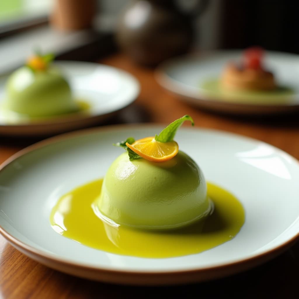 Gelato de Matcha y Suzuki (Limón Yuzu): Postre Japonés Sin Lácteos y Bajo en Calorías