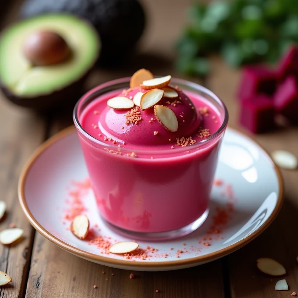 Gelato de Remolacha y Pimienta Rosa: Postre Italiano Keto Sin Lácteos en Thermomix
