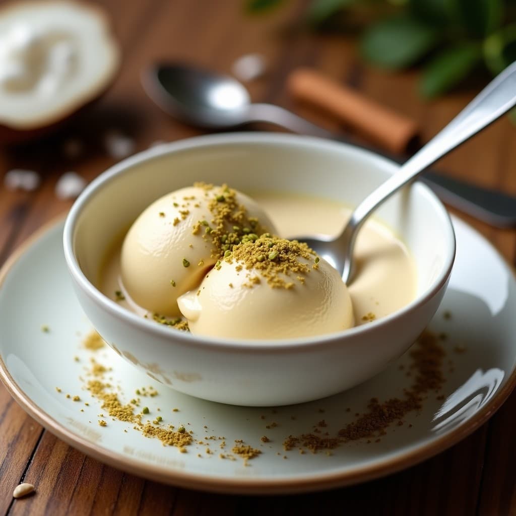 Gelato de Té Chai y Cardamomo: Postre Indio Keto Sin Lácteos en 4 Ingredientes