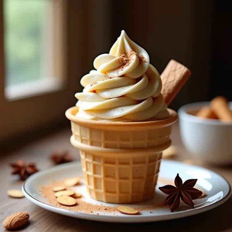 Gelato de Té Chai y Dátiles: Postre Hindú Sin Azúcar y Sin Lácteos en Thermomix