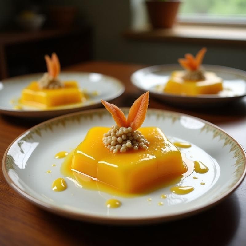 Gelée de Maracuyá y Coco con Semillas de Chía: Postre Brasileño Sin Azúcar en 4 Pasos