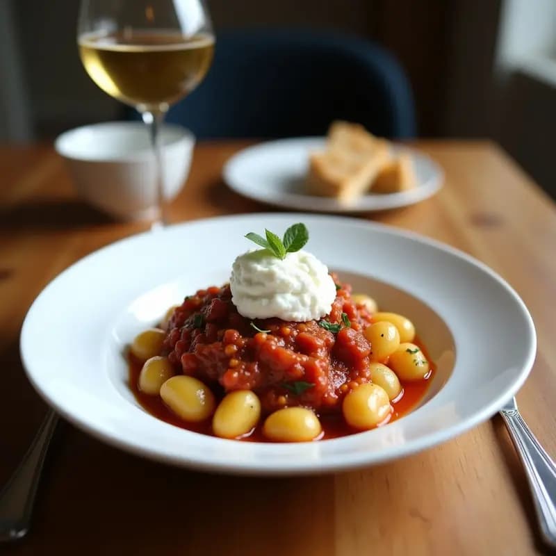 Gnocchi de Batata Morada y Ricotta: Pasta Italiana Colorida y Sin Harina en 20 Minutos