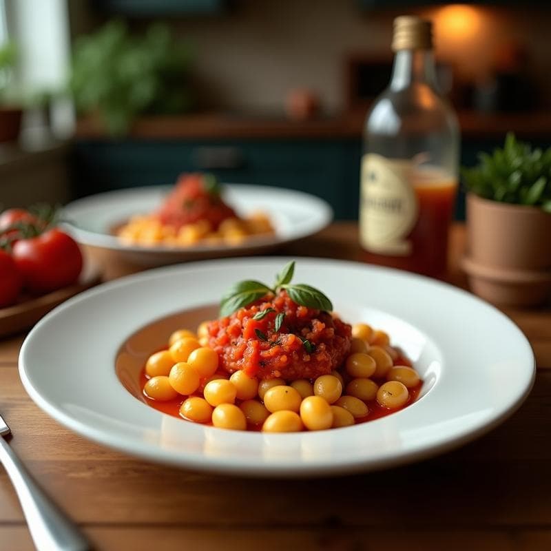 Gnocchi de Boniato y Harina de Almendra: Receta Sin Gluten en Airfryer con Salsa de Tomate Seco