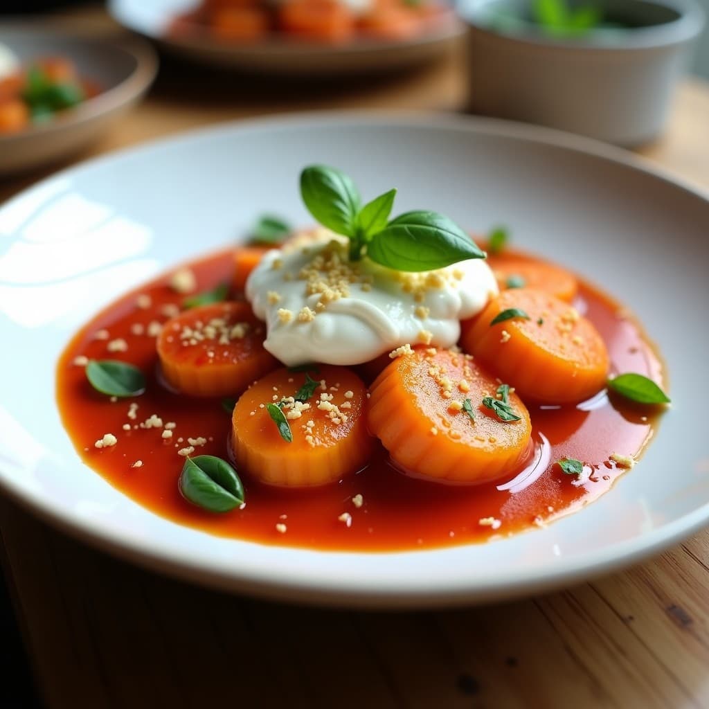 Gnocchi de Boniato y Ricotta de Almendras: Receta Italiana Vegana en Olla Lenta