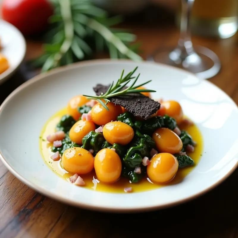 Gnocchi de Boniato y Trufa Negra: Receta Vegana en 30 Minutos con Toque Gourmet