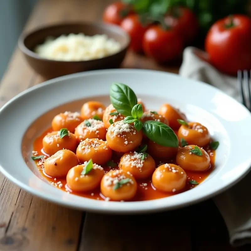 Gnocchi de Camote y Ricotta: Receta Italiana Sin Harina y Alta en Proteína