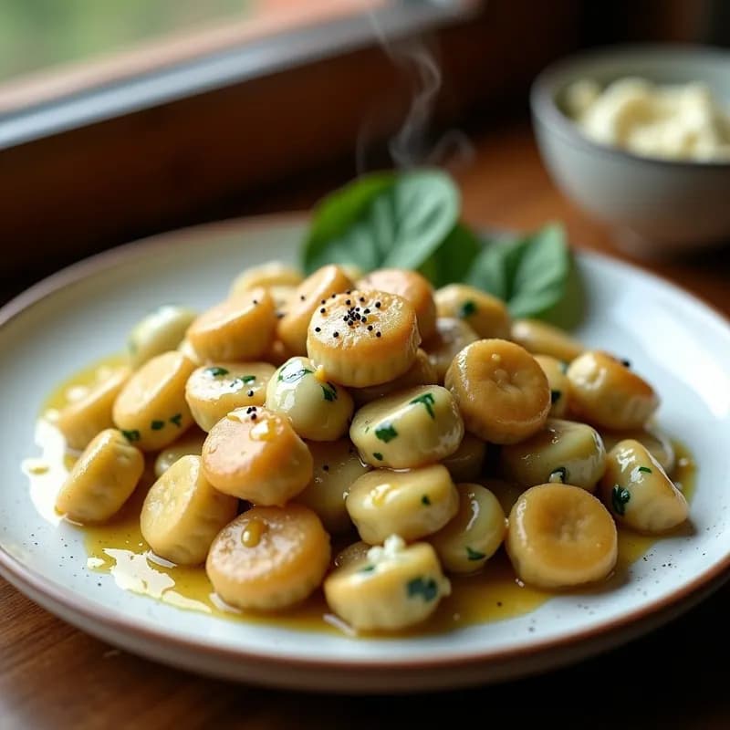 Ñoquis de Espinacas con Salsa Gorgonzola: Receta en Airfryer Sin Aceite y Ultracremosa
