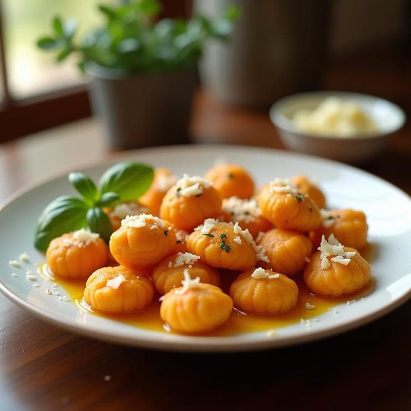 Gnocchis de Boniato y Azafrán: Receta en Airfryer Sin Gluten y Alta en Vitamina A