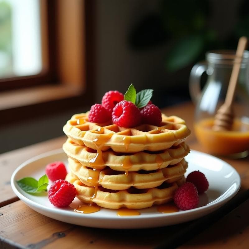 Gofres Proteicos Sin Harina: Receta Fit en 15 Minutos con Toque Esponjoso