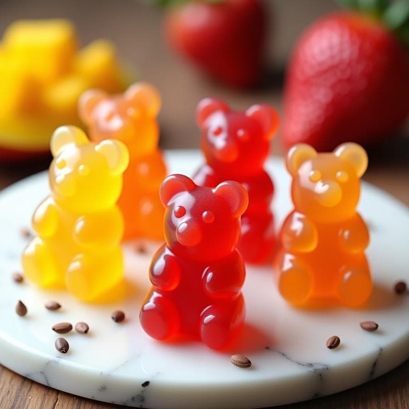 Gominolas de Chía y Frutas: Receta Casera Sin Azúcar y Alta en Fibra