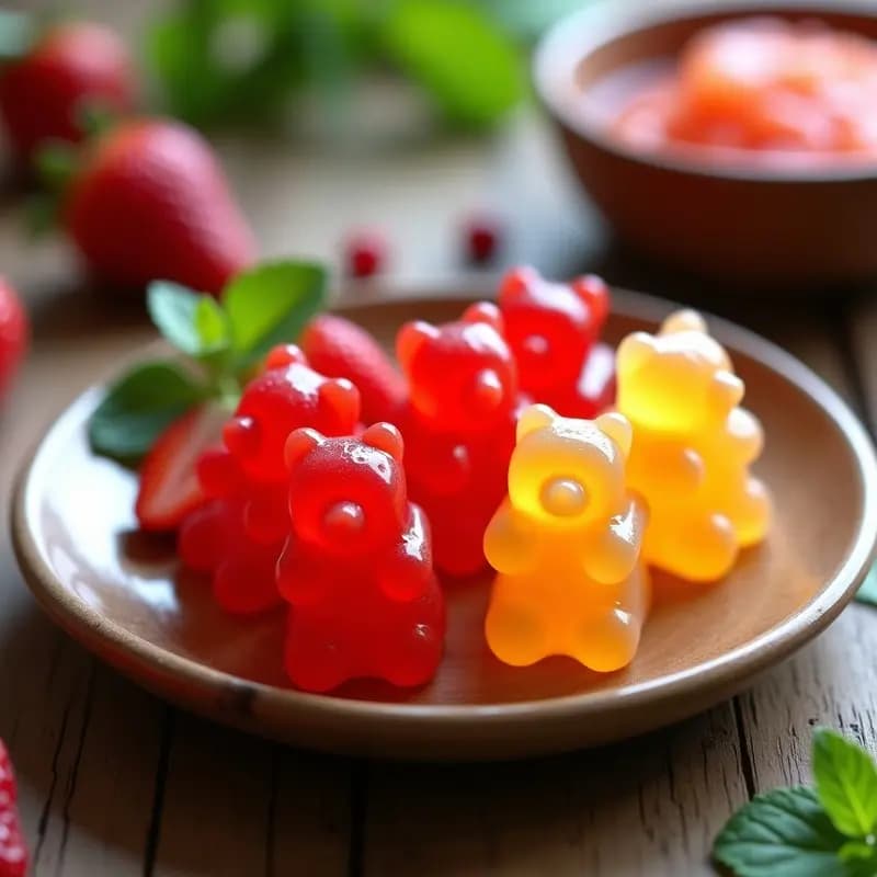 Gominolas Caseras sin Azúcar: Receta con Frutas Naturales y Gelatina