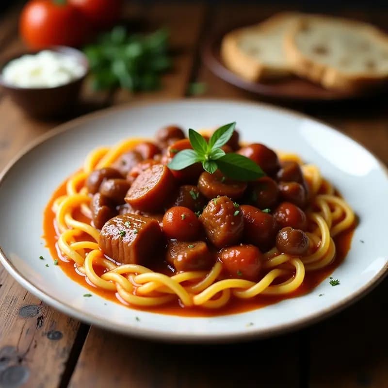 Goulash Húngaro con Ñame Morado: Receta Reconfortante y Sin Gluten en Olla Lenta