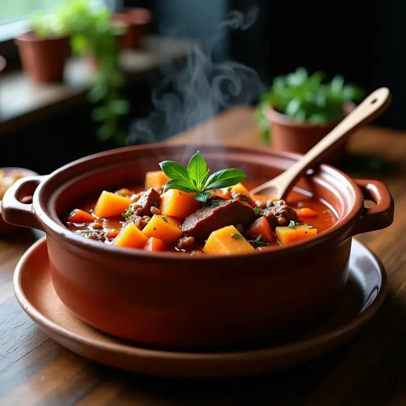 Goulash Húngaro con Ñame y Pimentón: Versión Keto y Sin Lactosa de la Receta Clásica