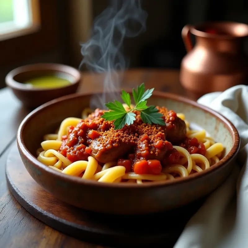 Goulash Húngaro con Paprika y Pasta de Konjac: Receta Keto y Sin Gluten