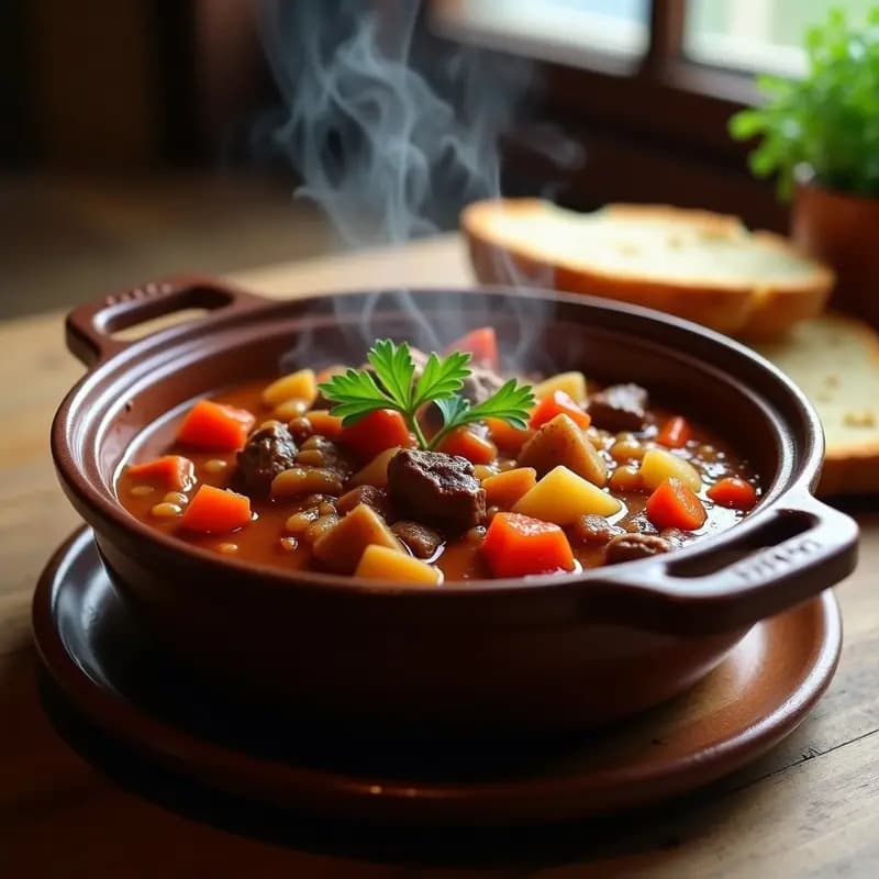 Goulash Magiar Tradicional: Receta Auténtica en Ollas Superpuestas con Truco de Abuela